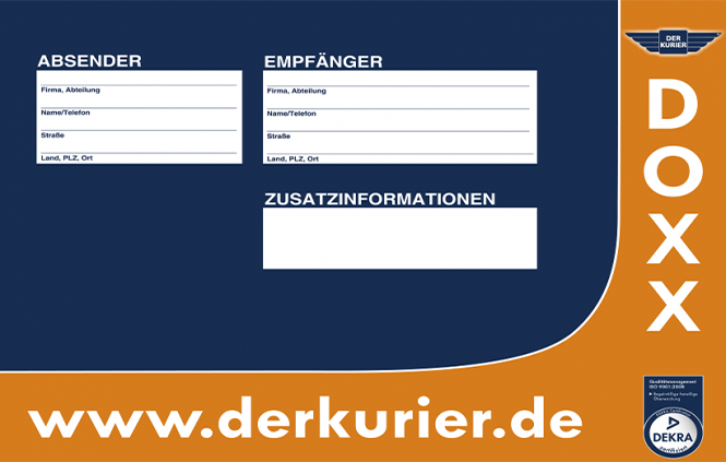 Doxxletter Kurier Dokumentenversand